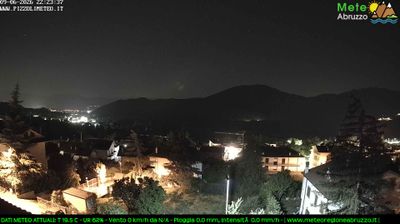 immagine della webcam nei dintorni di Antrodoco: webcam Pizzoli