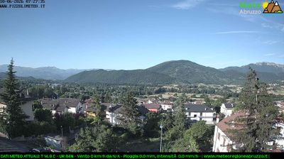 immagine della webcam nei dintorni di Colle di Tora: webcam Pizzoli