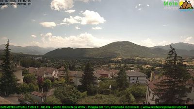 immagine della webcam nei dintorni di L'Aquila: webcam Pizzoli