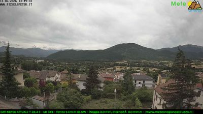 immagine della webcam nei dintorni di L'Aquila: webcam Pizzoli