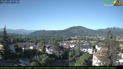 immagine della webcam nei dintorni di Rocca di Cambio: webcam Pizzoli