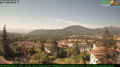 immagine della webcam nei dintorni di Lucoli: webcam Pizzoli