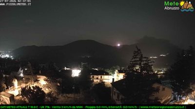 immagine della webcam nei dintorni di Montereale: webcam Pizzoli