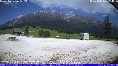 immagine della webcam nei dintorni di Rocca Pia: webcam Roccacaramanico