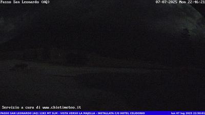 Preview delle webcam di Sant'Eufemia a Maiella