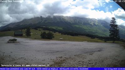 immagine della webcam nei dintorni di Rapino: webcam Sant'Eufemia a Maiella