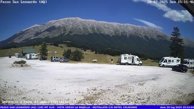 immagine della webcam nei dintorni di Campo di Giove: webcam Roccacaramanico