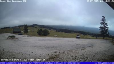 immagine della webcam nei dintorni di Rocca Pia: webcam Roccacaramanico