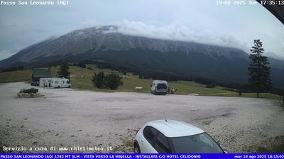 immagine della webcam nei dintorni di Altino: webcam Sant'Eufemia a Maiella
