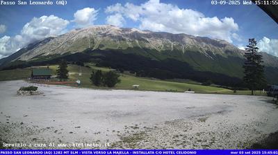 immagine della webcam nei dintorni di Rapino: webcam Sant'Eufemia a Maiella