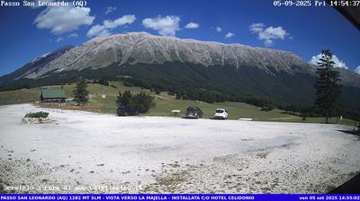 immagine della webcam nei dintorni di Campo di Giove: webcam Roccacaramanico