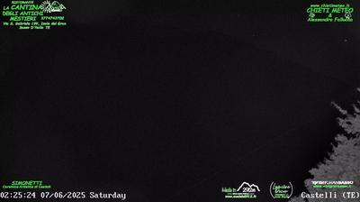 immagine della webcam nei dintorni di Isola del Gran Sasso d'Italia: webcam Castelli