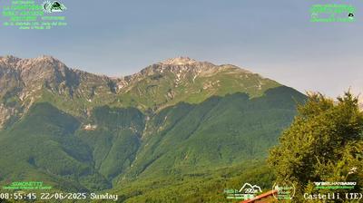 immagine della webcam nei dintorni di Campotosto: webcam Castelli