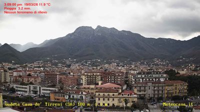 immagine della webcam nei dintorni di Cetara: webcam Cava de' Tirreni
