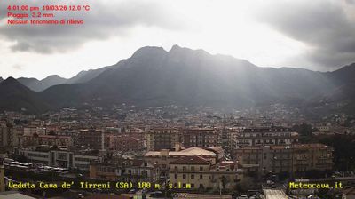 immagine della webcam nei dintorni di Bellizzi: webcam Cava de' Tirreni