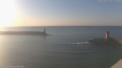 immagine della webcam nei dintorni di Pratica di Mare: webcam Isola Sacra