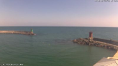 immagine della webcam nei dintorni di Ladispoli: webcam Isola Sacra