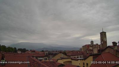 immagine della webcam nei dintorni di Rocca Canavese: webcam Rivarolo Canavese