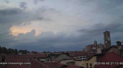immagine della webcam nei dintorni di San Francesco al Campo: webcam Rivarolo Canavese