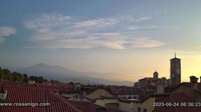 immagine della webcam nei dintorni di Cuorgnè: webcam Rivarolo Canavese