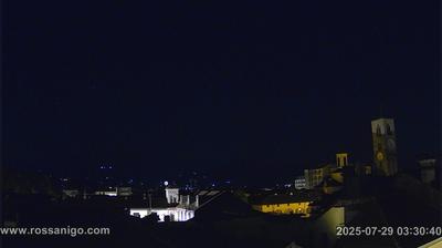 immagine della webcam nei dintorni di San Colombano Belmonte: webcam Rivarolo Canavese