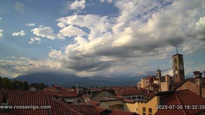 immagine della webcam nei dintorni di Castelnuovo Nigra: webcam Rivarolo Canavese