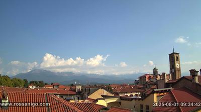 immagine della webcam nei dintorni di Rocca Canavese: webcam Rivarolo Canavese