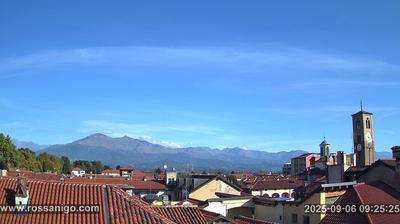 immagine della webcam nei dintorni di Rivara: webcam Rivarolo Canavese