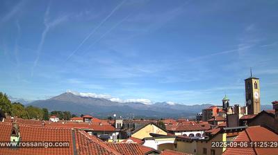 immagine della webcam nei dintorni di San Francesco al Campo: webcam Rivarolo Canavese