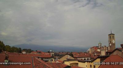 immagine della webcam nei dintorni di San Raffaele Cimena: webcam Rivarolo Canavese