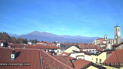 immagine della webcam nei dintorni di San Raffaele Cimena: webcam Rivarolo Canavese