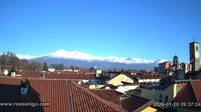 immagine della webcam nei dintorni di Forno Canavese: webcam Rivarolo Canavese
