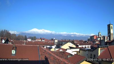 immagine della webcam nei dintorni di Forno Canavese: webcam Rivarolo Canavese