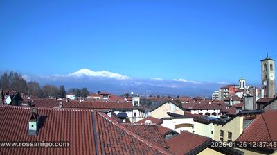 immagine della webcam nei dintorni di Rivara: webcam Rivarolo Canavese