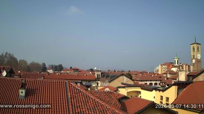 immagine della webcam nei dintorni di Caselle Torinese: webcam Rivarolo Canavese