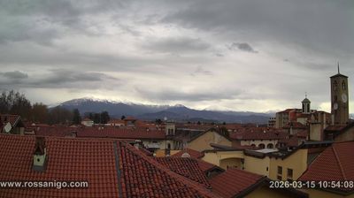 immagine della webcam nei dintorni di Rivara: webcam Rivarolo Canavese