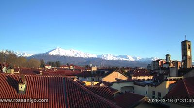 immagine della webcam nei dintorni di Baldissero Torinese: webcam Rivarolo Canavese