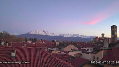 immagine della webcam nei dintorni di Forno Canavese: webcam Rivarolo Canavese