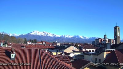 immagine della webcam nei dintorni di Alice Superiore: webcam Rivarolo Canavese
