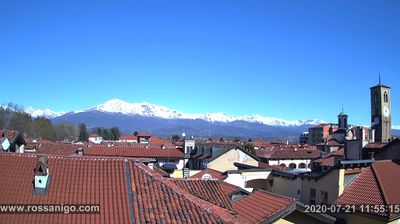 immagine della webcam nei dintorni di Cuorgnè: webcam Rivarolo Canavese