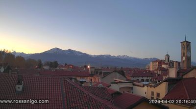 immagine della webcam nei dintorni di Brosso: webcam Rivarolo Canavese