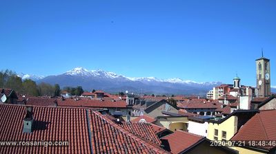 immagine della webcam nei dintorni di Brosso: webcam Rivarolo Canavese