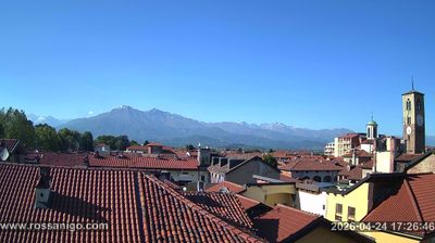 immagine della webcam nei dintorni di Torino Basilica Superga: webcam Rivarolo Canavese