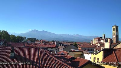 immagine della webcam nei dintorni di Canischio: webcam Rivarolo Canavese