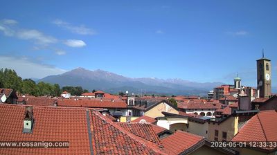 immagine della webcam nei dintorni di Pratiglione: webcam Rivarolo Canavese