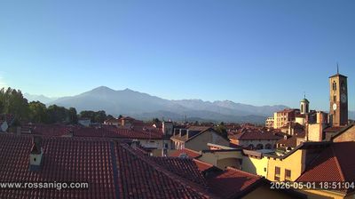 immagine della webcam nei dintorni di Castelnuovo Nigra: webcam Rivarolo Canavese