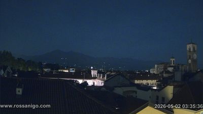immagine della webcam nei dintorni di San Francesco al Campo: webcam Rivarolo Canavese