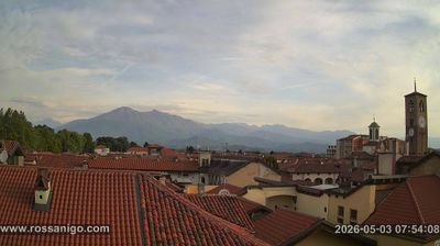 immagine della webcam nei dintorni di San Raffaele Cimena: webcam Rivarolo Canavese