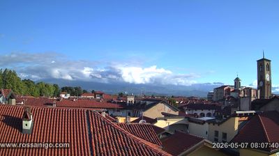 immagine della webcam nei dintorni di Rocca Canavese: webcam Rivarolo Canavese