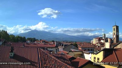 immagine della webcam nei dintorni di Rocca Canavese: webcam Rivarolo Canavese